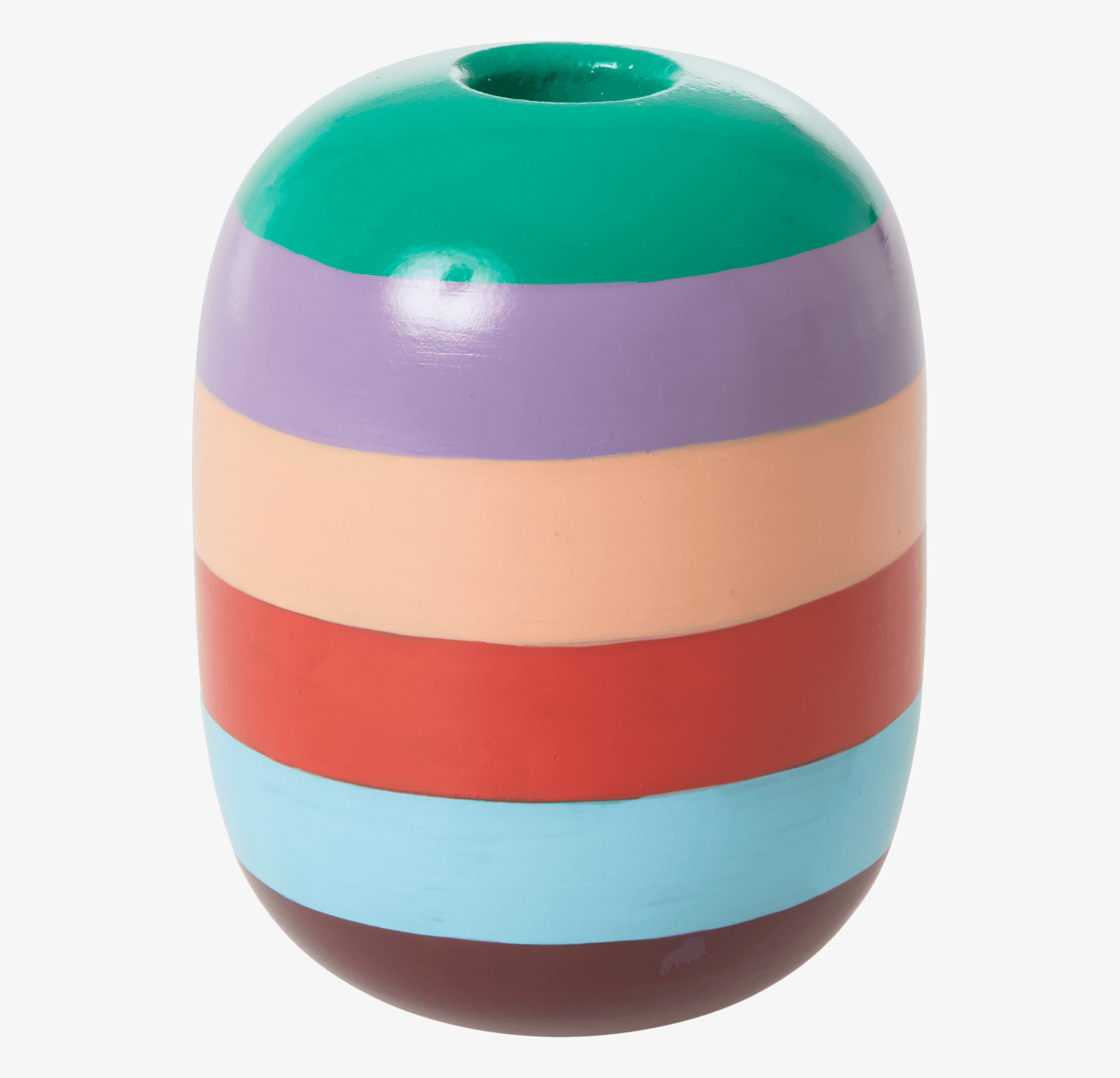Ljushållare Multi Large från Rice i färgglada horisontella ränder