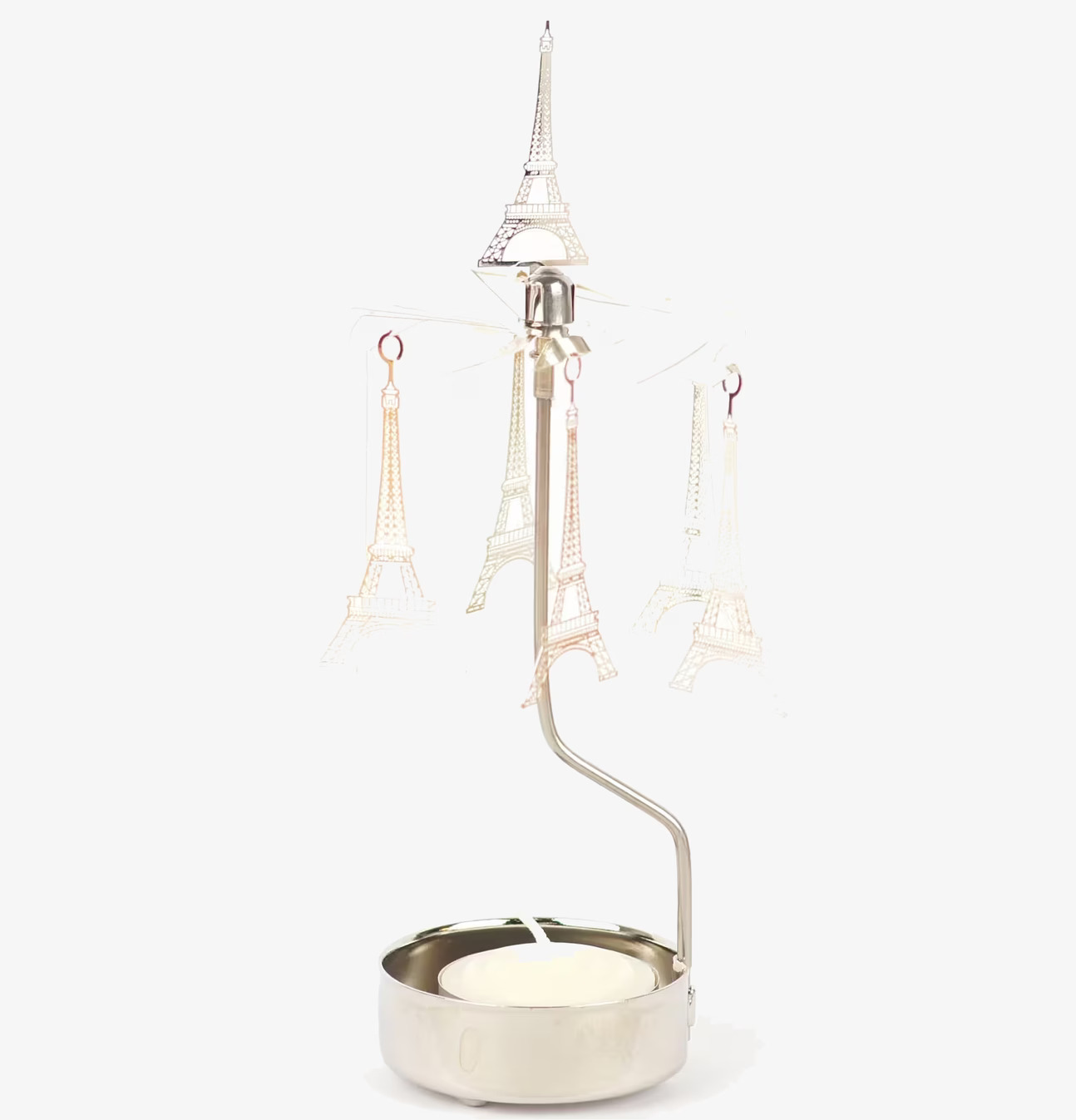 Änglaspel Eiffeltorn från Pluto Produkter i silvrig metall