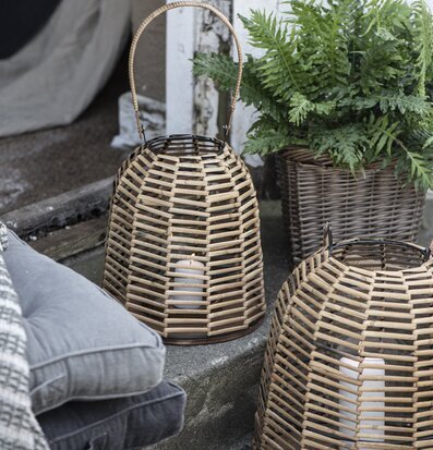 Ljuslykta Rotting Large Small IB Laursen Lyktor Endless Light Ljuslyktor