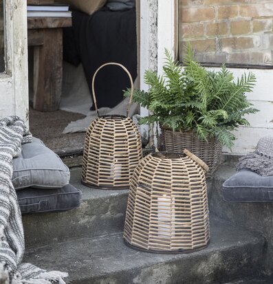 Ljuslykta Rotting Large Small IB Laursen Lyktor Endless Light Ljuslyktor