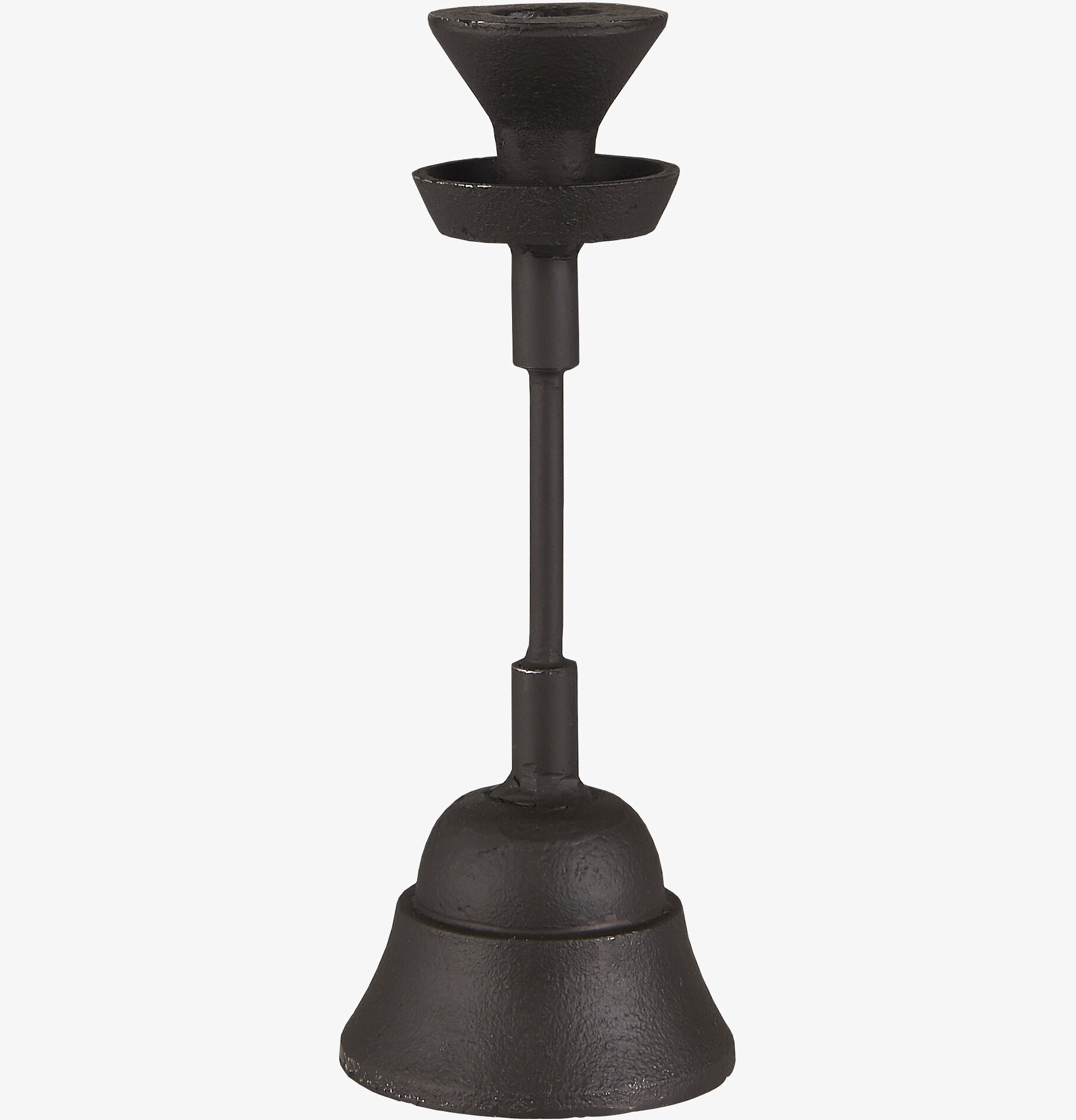 Bild av ljusstake i järn med unik design och funktion