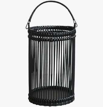 Bild av ljuslykta i bambu med elegant design