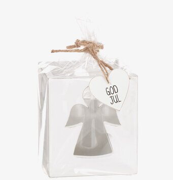 Ljuslykta Ängel - God Jul från Different Design, inslagen