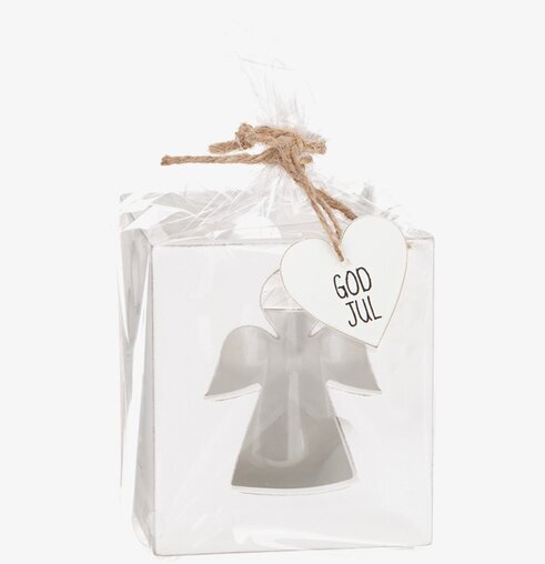 Ljuslykta Ängel - God Jul från Different Design, inslagen