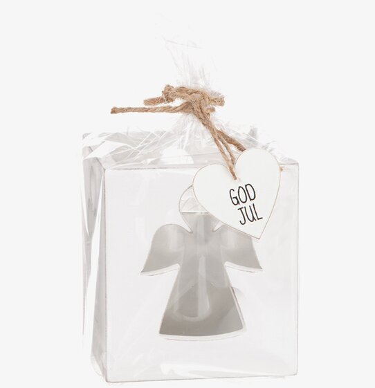 Ljuslykta Ängel - God Jul från Different Design, inslagen