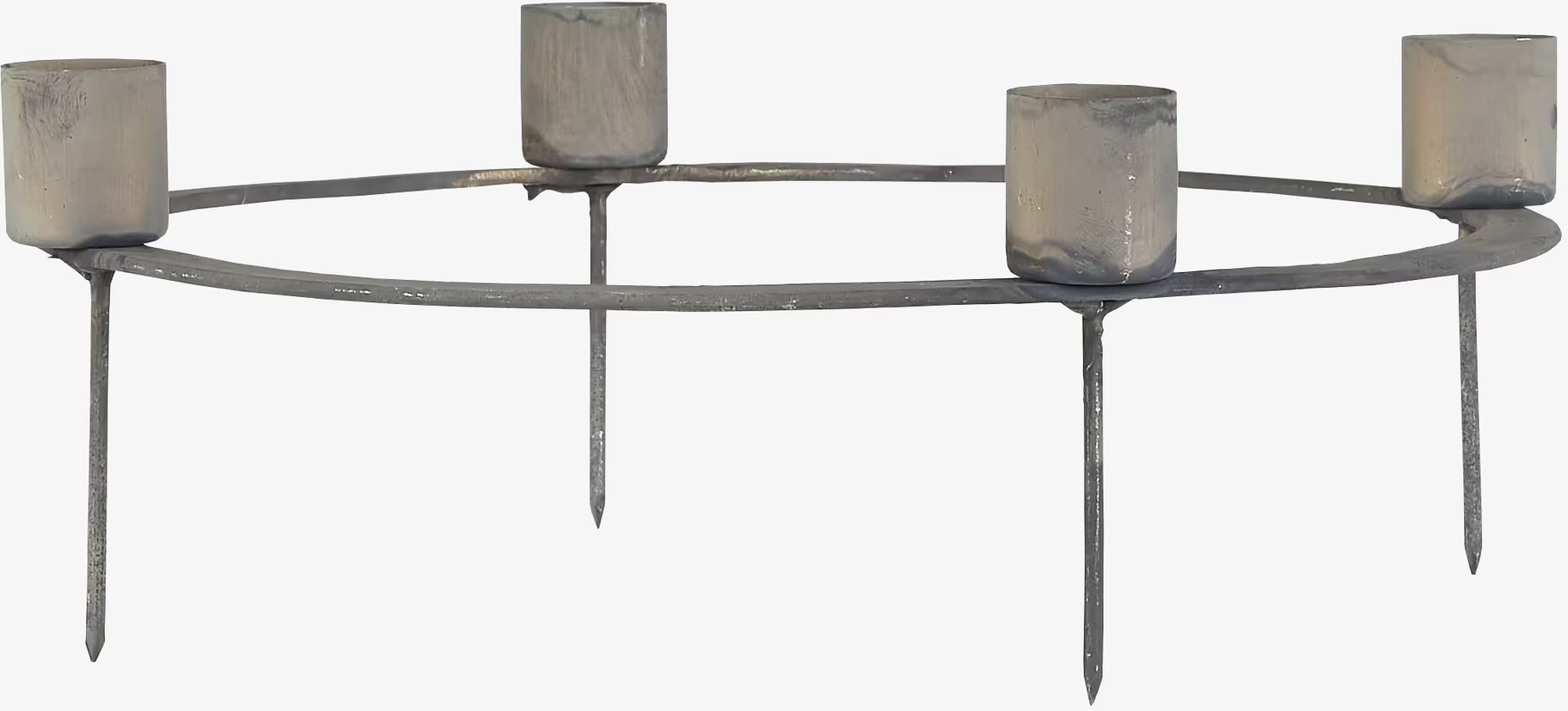 Adventsljusstake Metall från IB Laursen i minimalistisk stil