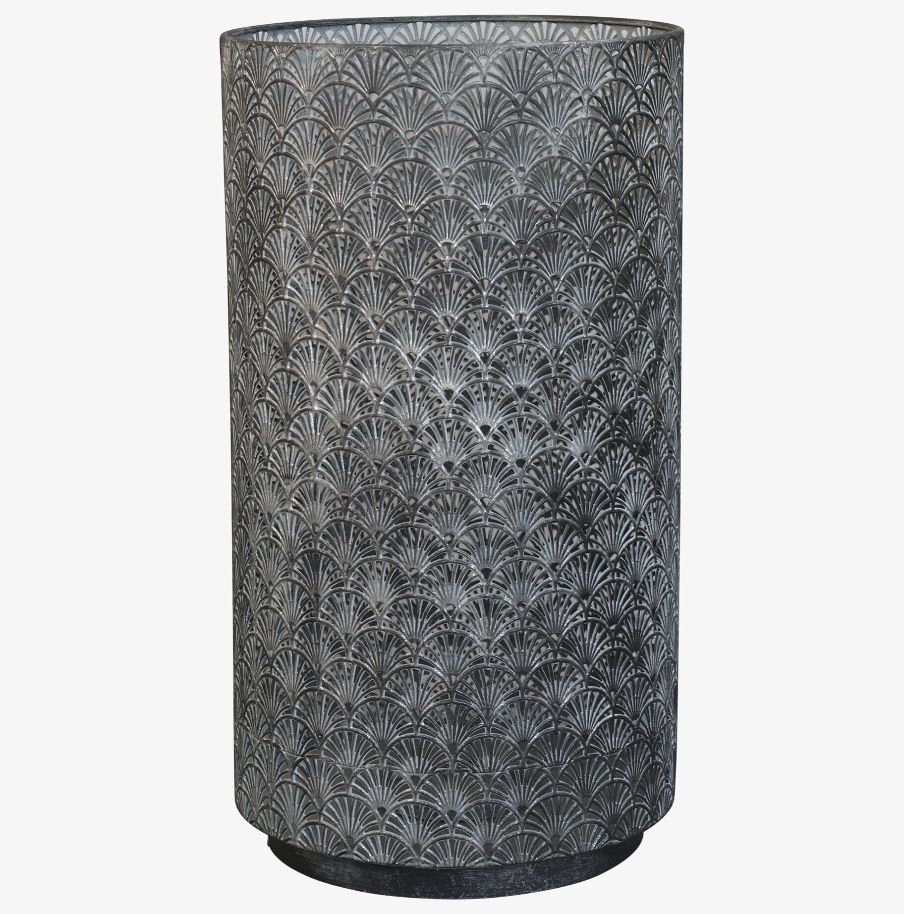 Lanterna Mönster Antik Zink Large från Chic Antique