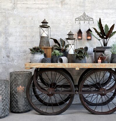 Bild av stilfull display med vintage charm och elegans