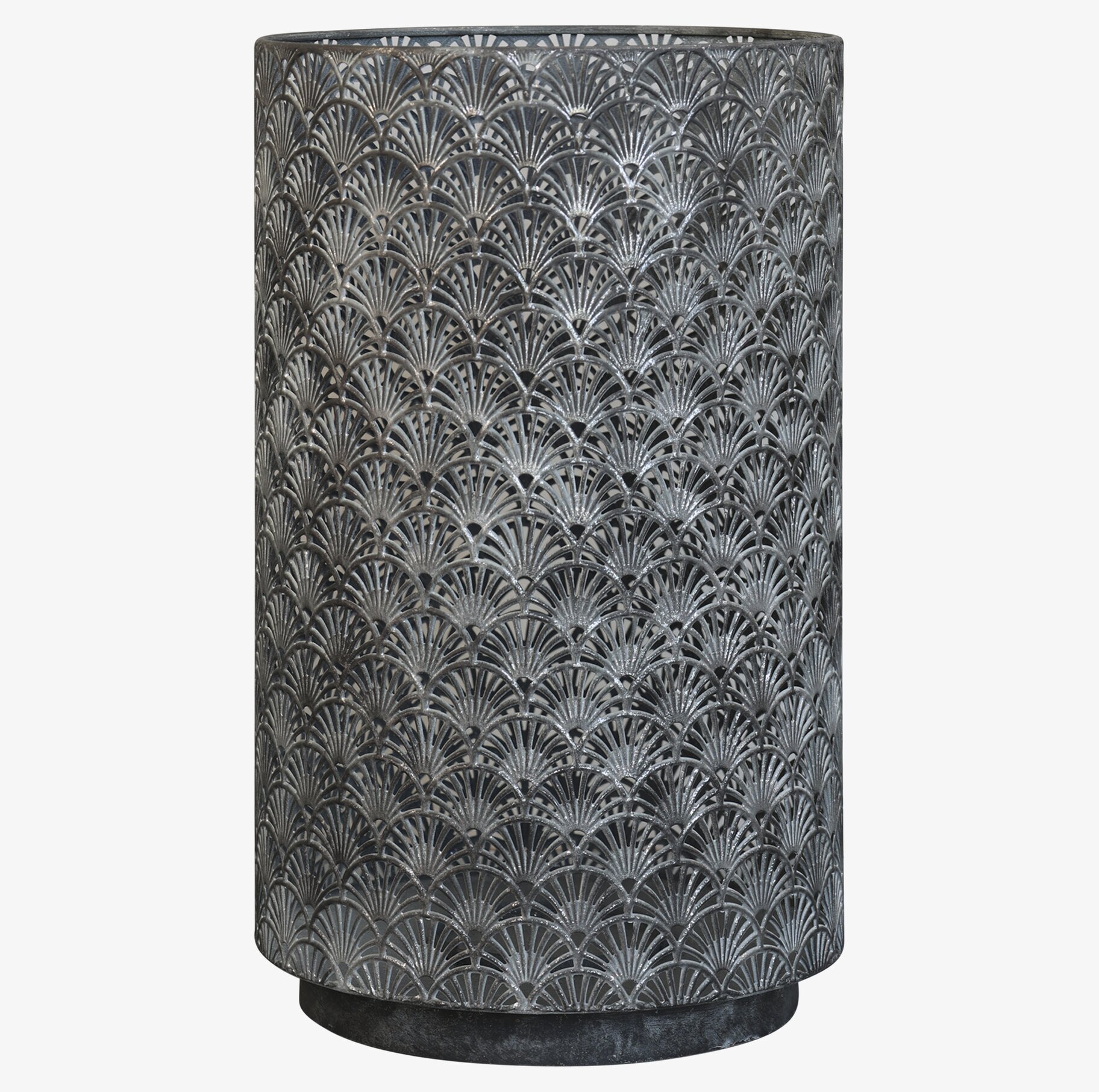 Lanterna Mönster Antik Zink Medium från Chic Antique