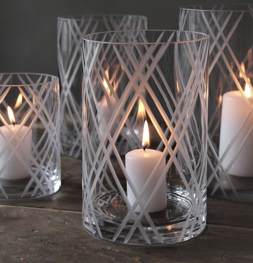 Lina By Åsa Ingrosso 12x18 cm från Majas Cottage med tända ljus