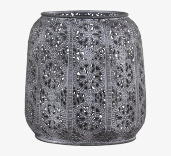 Ljuslykta Hurricane Antique Zink Chic Lyktor Endless Light Ljuslyktor