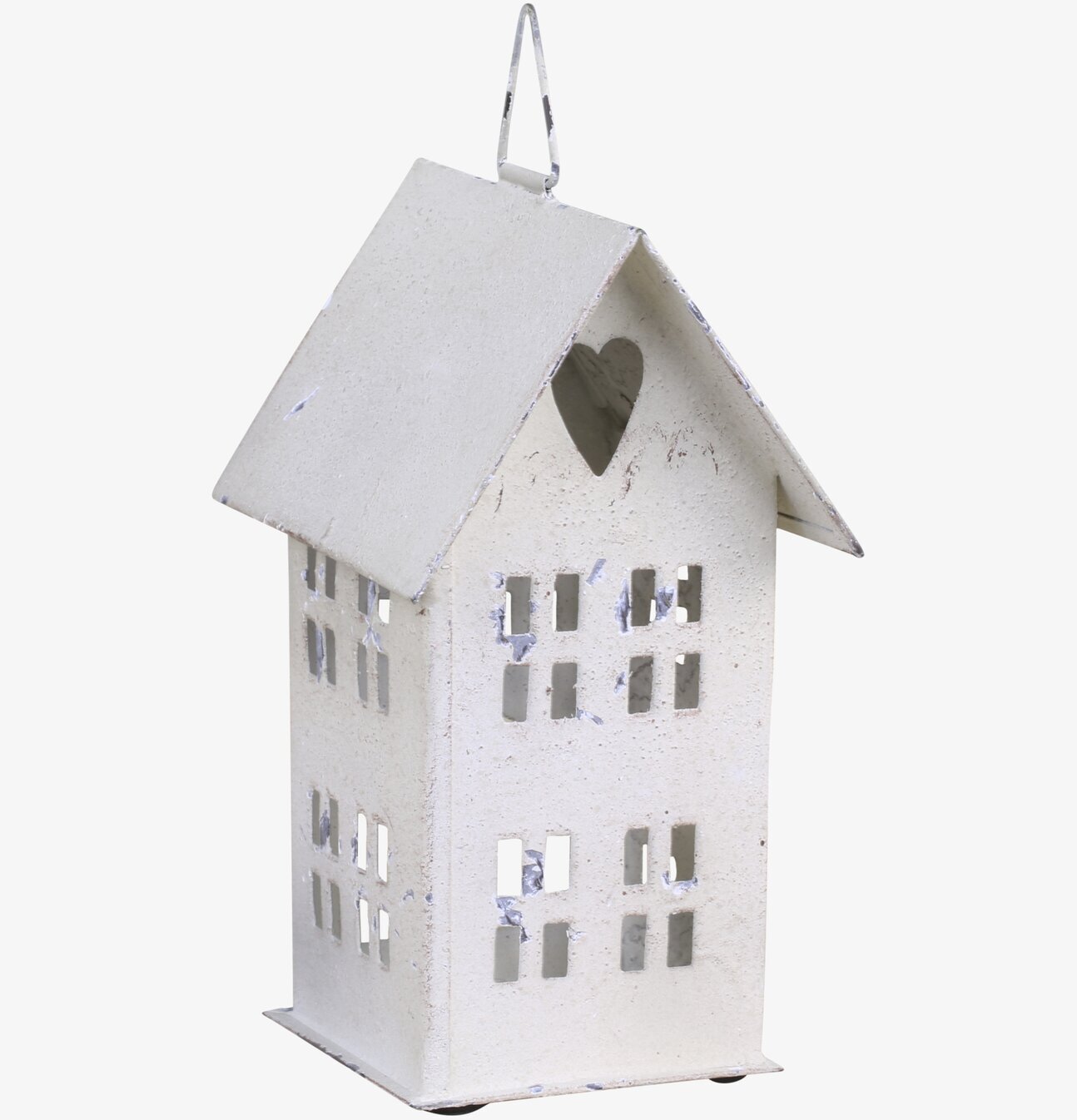 Ljuslykta Hus #1 Antique Creme från Chic Antique i metall