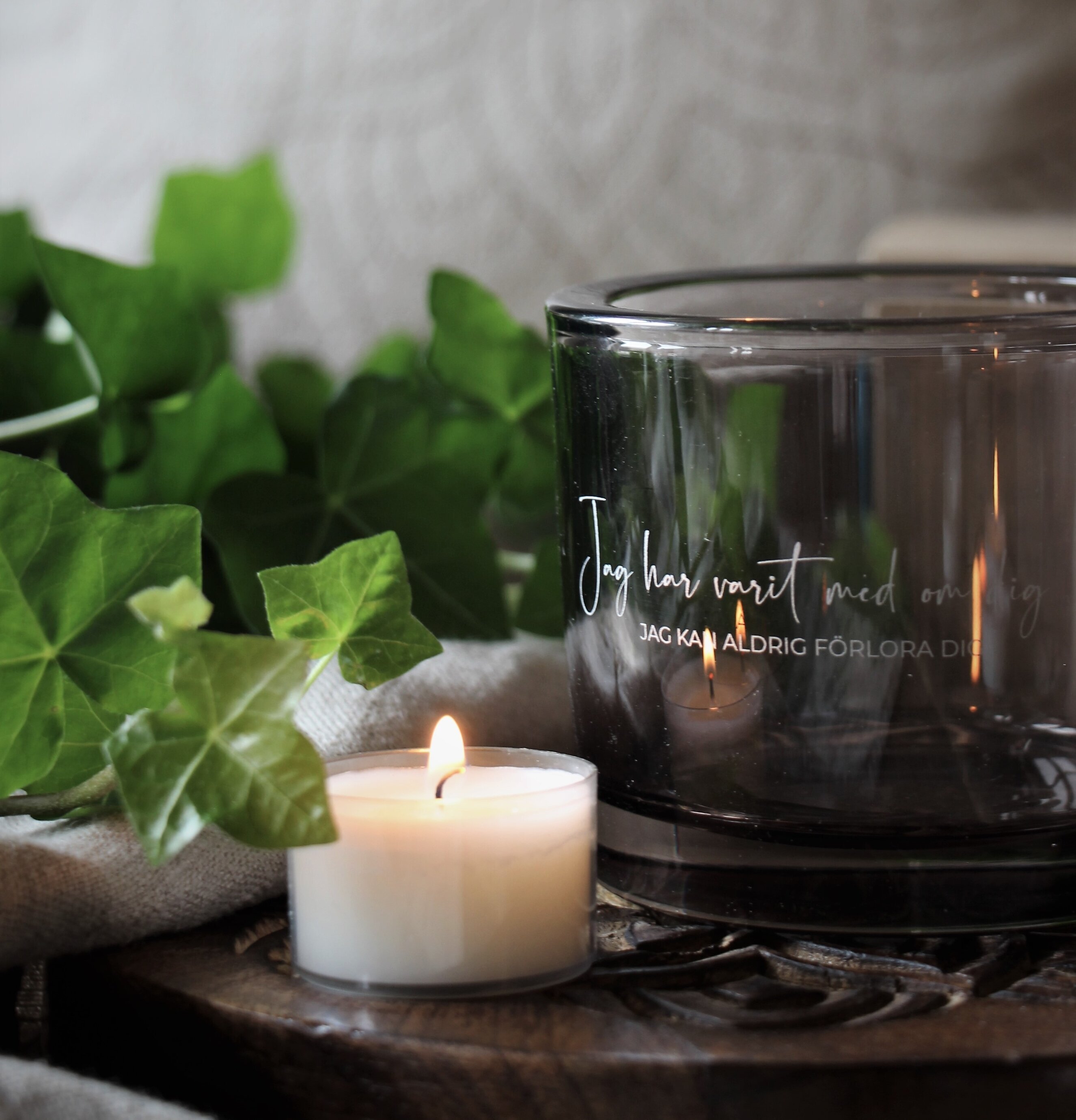 Ljuslykta - Jag Har Varit Med Om Dig från Majas Cottage