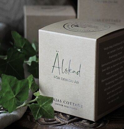 Ljuslykta - Älskad För Den Du Är från Majas Cottage