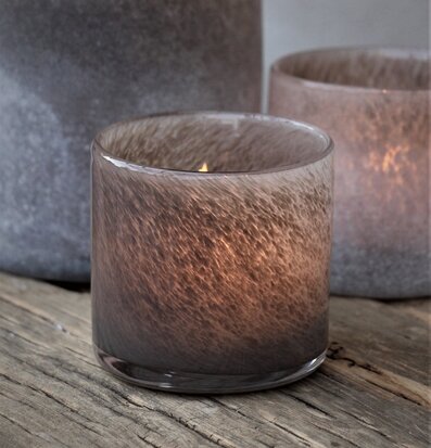 Ljuslykta Lumiere Coffee Liten Majas Cottage Lyktor Endless Light Ljuslyktor