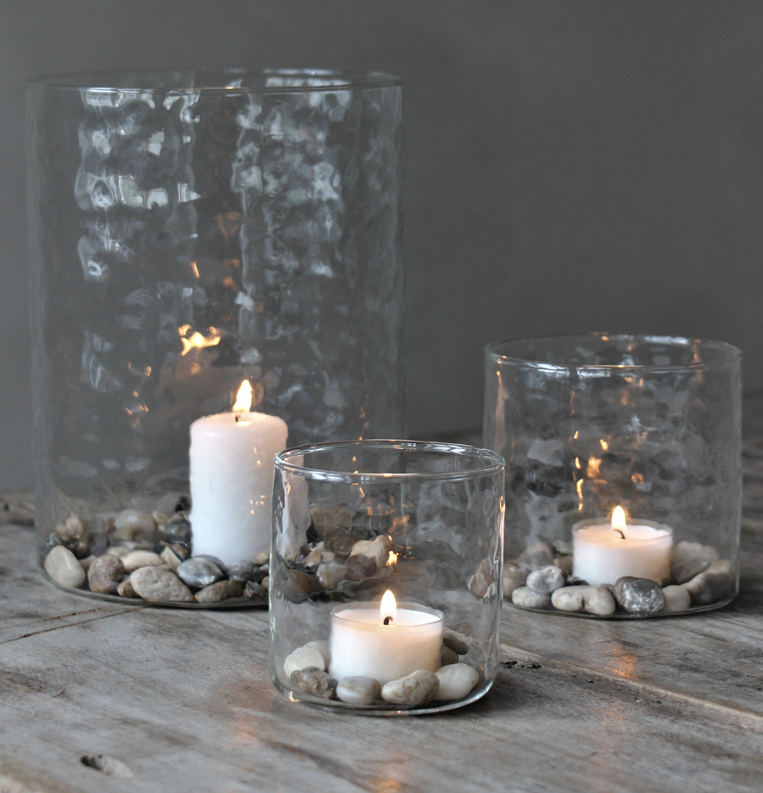 Ljuslykta Hamra 10x10Cm från Majas Cottage på träyta