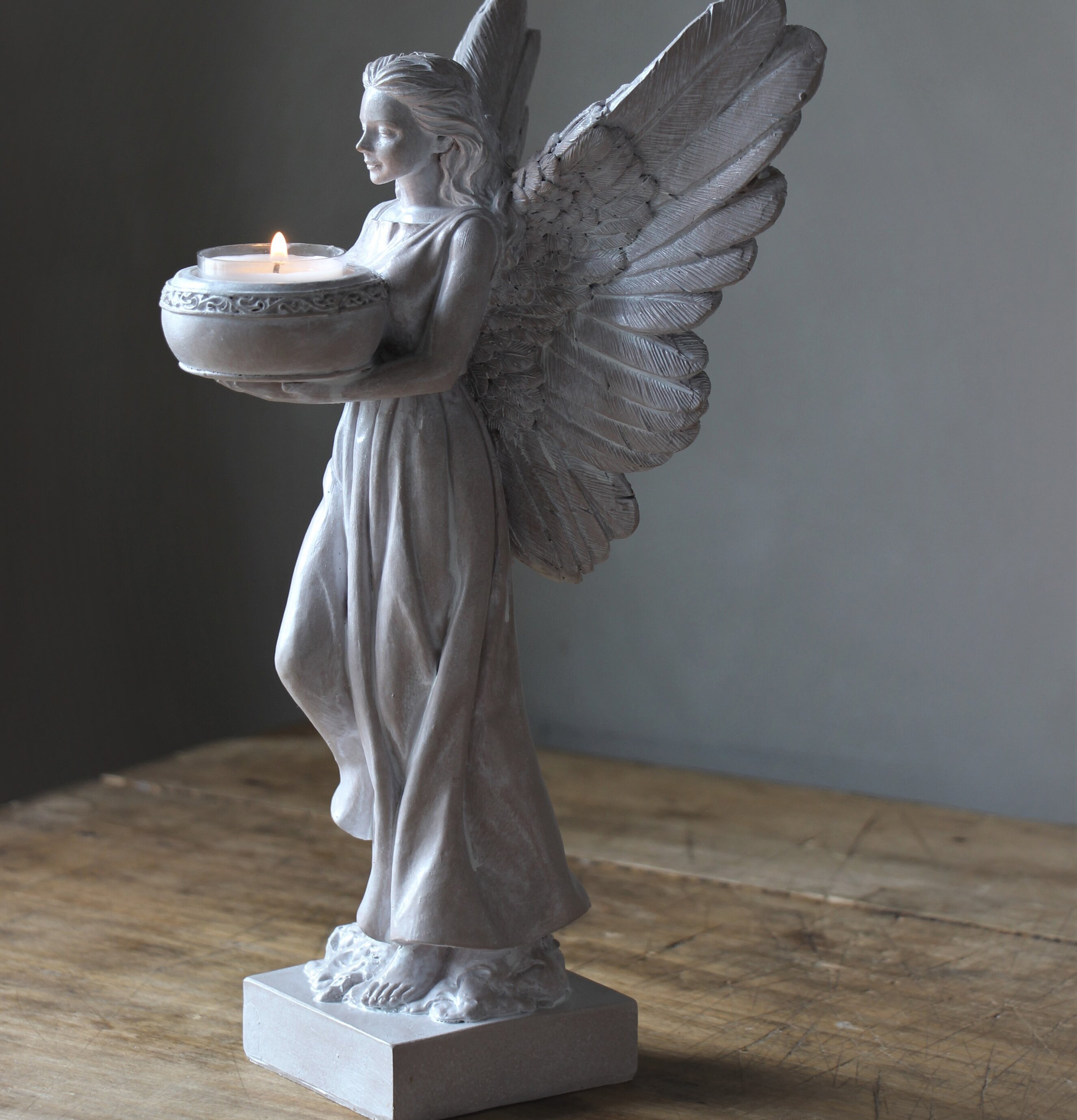 Ljushållare - Grace The Guardian Angel från Majas Cottage