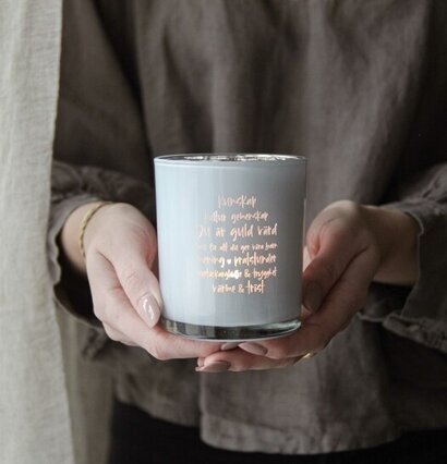 Ljuslykta - Tack För Allt Du Ger Våra Barn från Majas Cottage