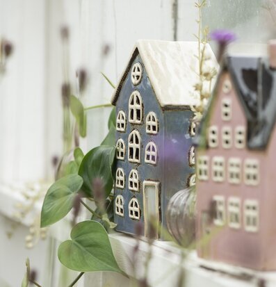Ljuslykta Nyhavn Blå från IB Laursen i naturlig miljö
