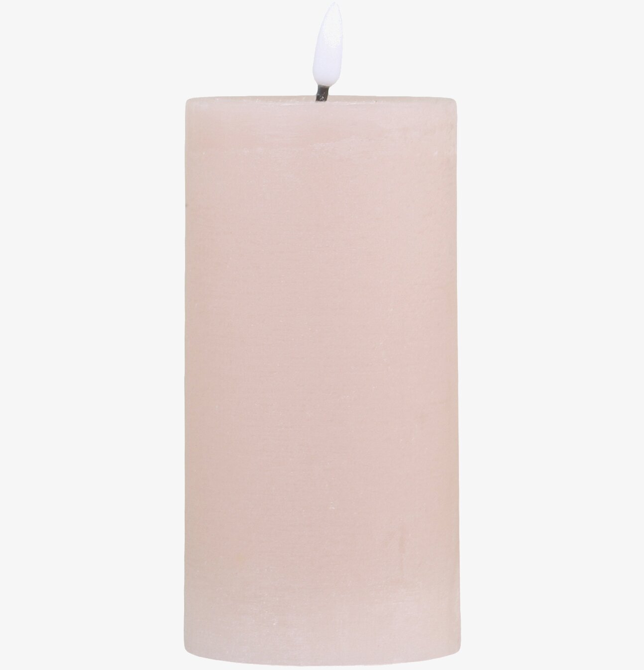 Blockljus LED Dimmrosa H15 från Chic Antique i dimrosa färg