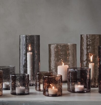 Ljuslykta Hamra Chestnut 15x20 Cm från Majas Cottage