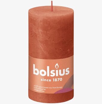 Bild av jordnära orange blockljus med textur