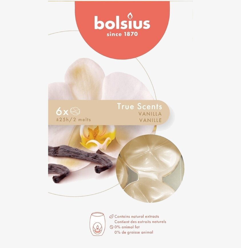 Bolsius Doftvax True Scents - Vanilj från Bolsius
