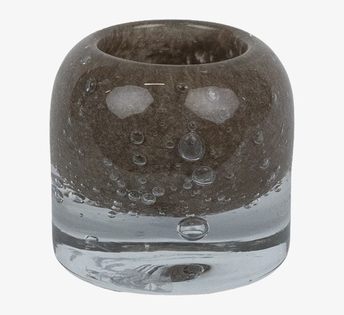 Leah Ljuskopp Taupe från Olsson & Jensen i elegant glas