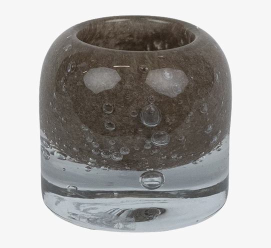 Leah Ljuskopp Taupe från Olsson & Jensen i elegant glas