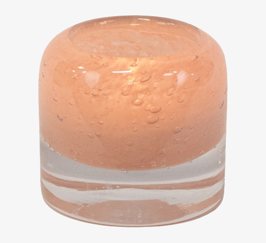 Leah Ljuskopp Rosa från Olsson & Jensen i rosa glas