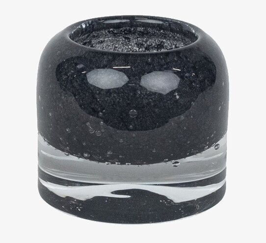 Leah Ljuskopp Svart från Olsson & Jensen i elegant glas