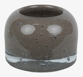 Leah Ljuskopp Taupe Stor från Olsson & Jensen i taupe glas