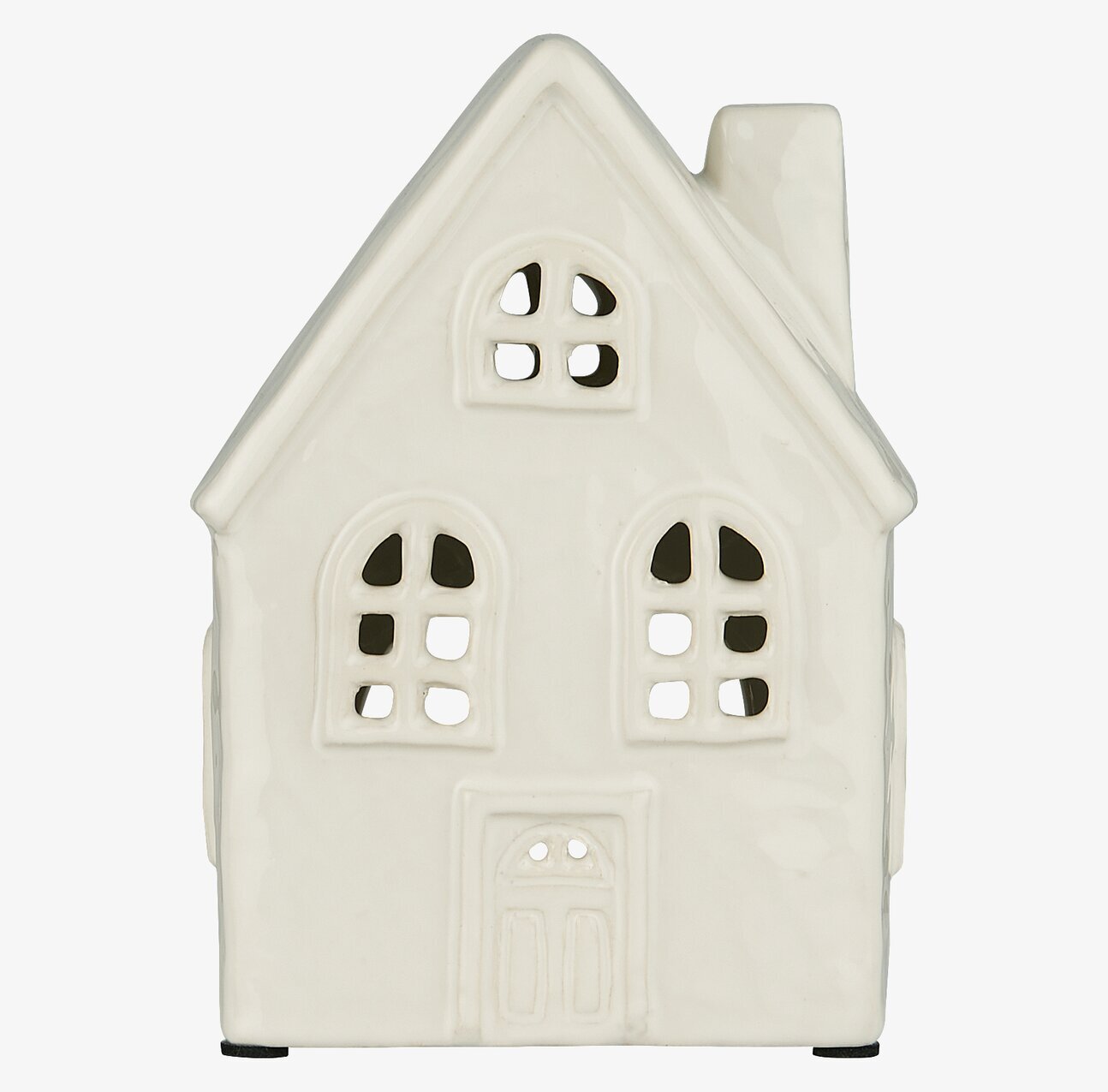 Ljuslykta Hus Välvda Fönster Creme från IB Laursen