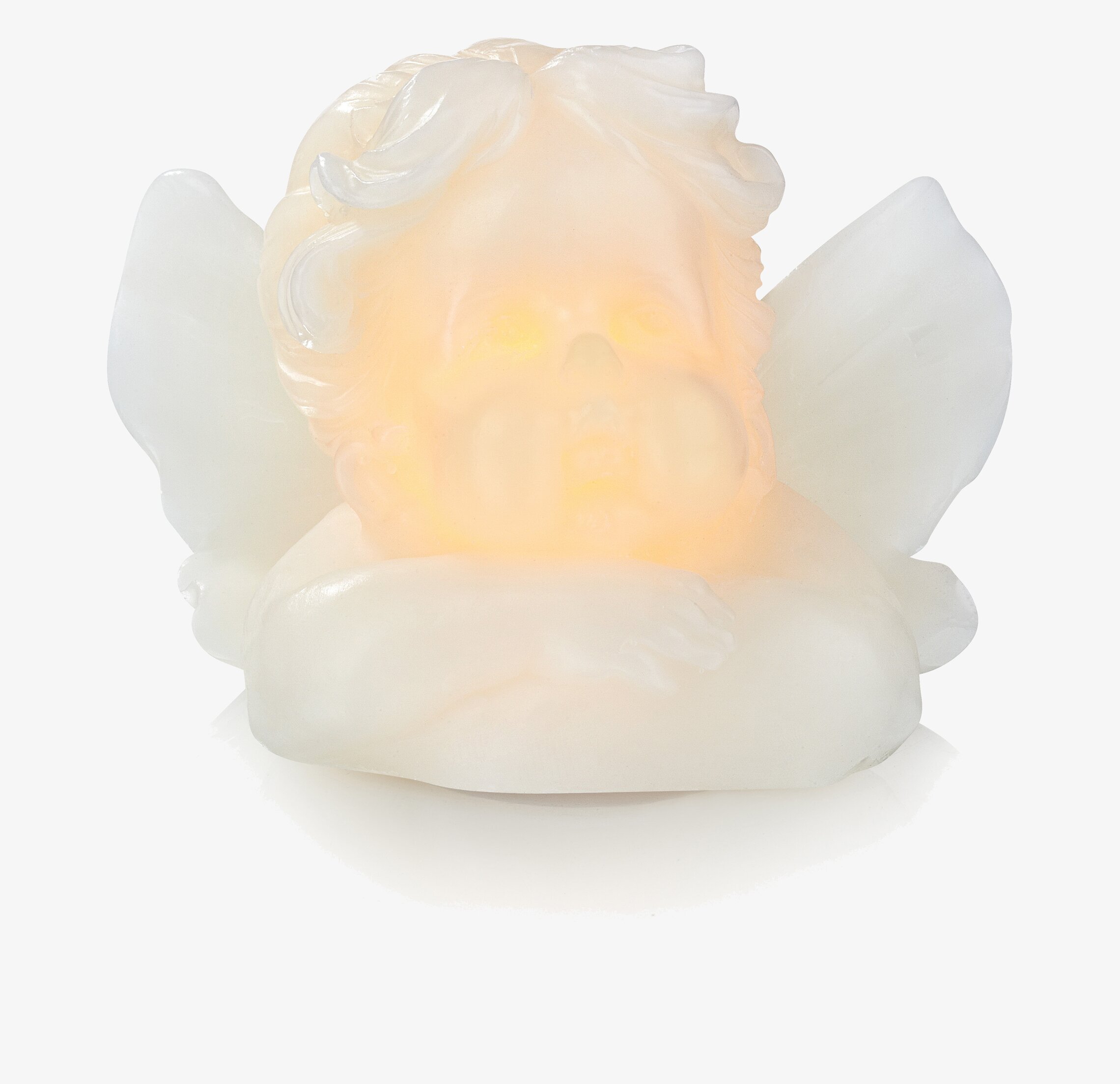 Stearinljus LED Ängel från Markslöjd, upplyst ängelfigur