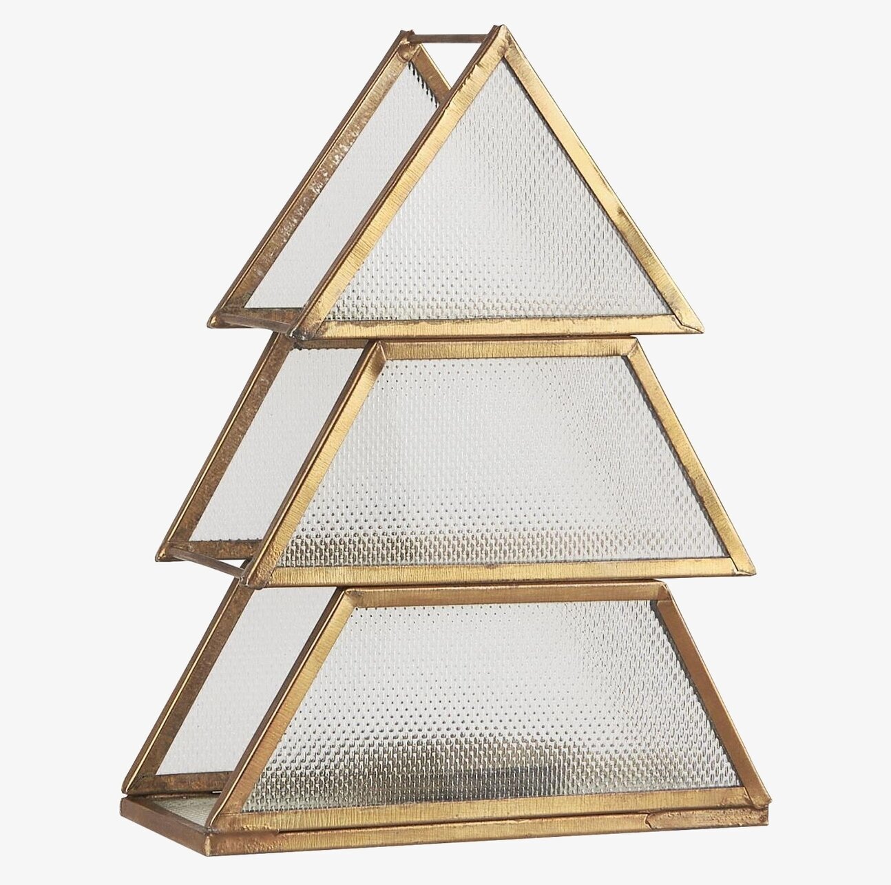 Ljuslykta Julgran Liten från IB Laursen i metall och glas