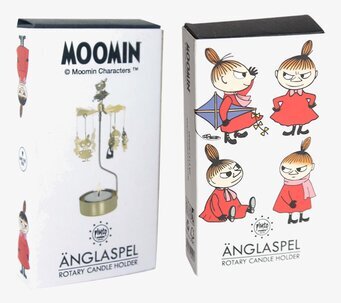 Bild av roterande ljushållare med Lilla My-design