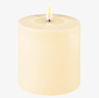 Bild av realistiskt LED-blockljus med varm atmosfär