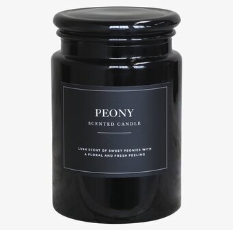 Bild av elegant ljusstake med blommig doftupplevelse