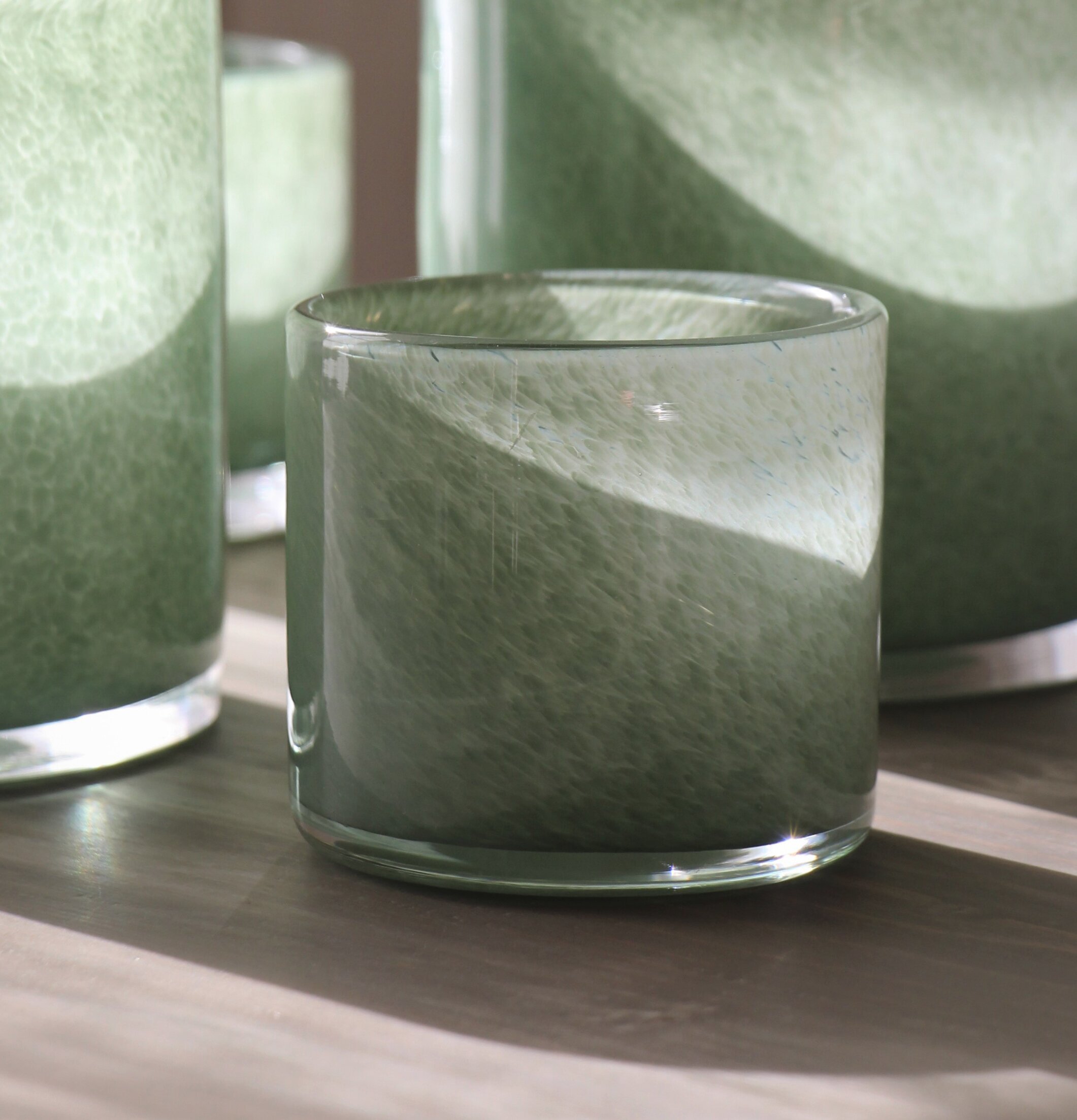 Ljuslykta Lumiere Forest Liten från Majas Cottage i grön färg