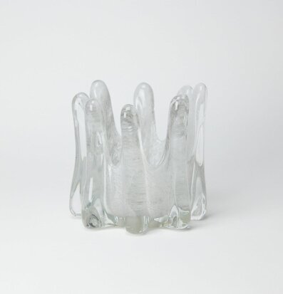 Helix Ljuskopp Ljusgrå Stor från Olsson & Jensen i glas