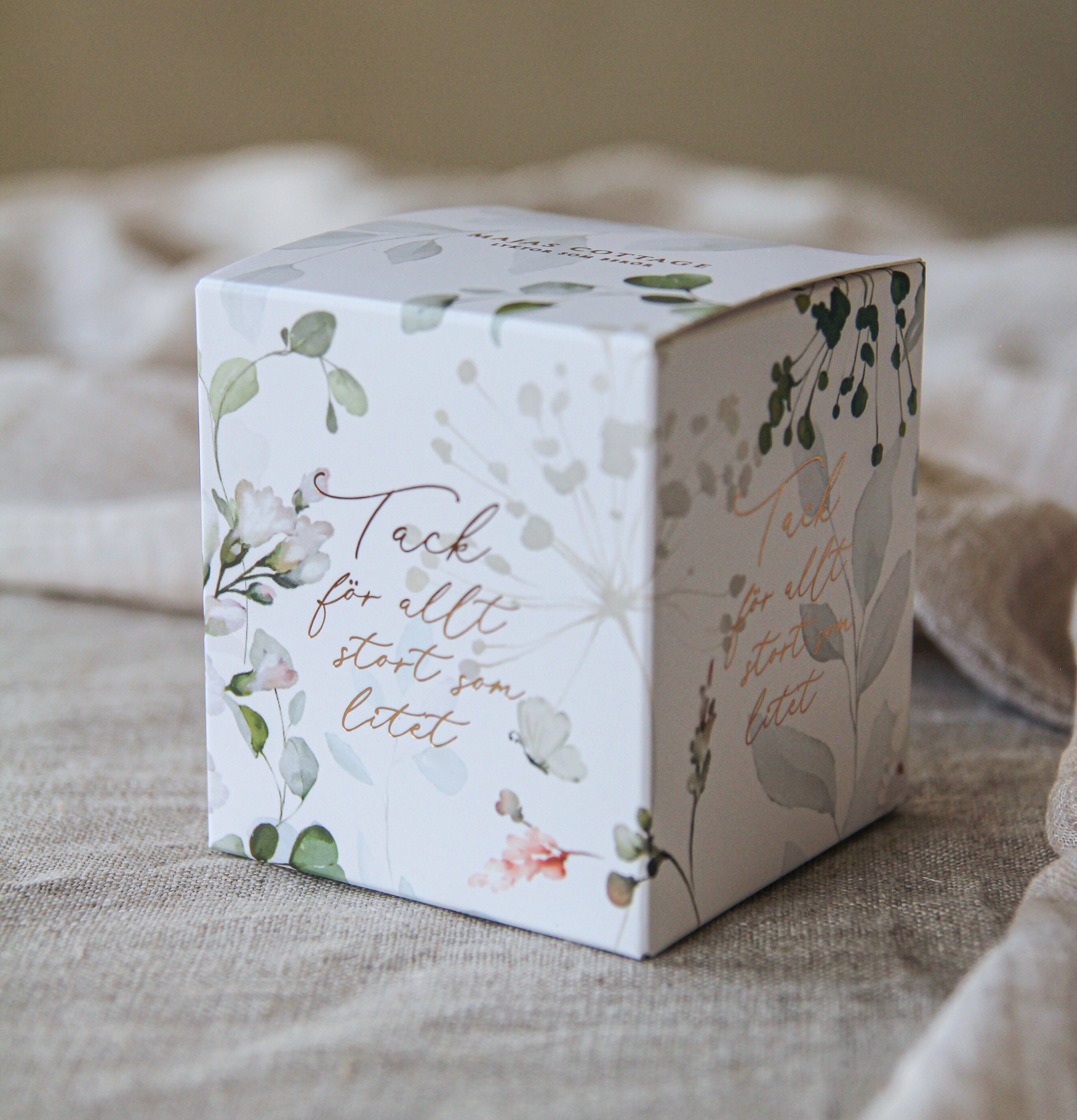 Ljuslykta - Tack För Allt, Stort Som Litet från Majas Cottage