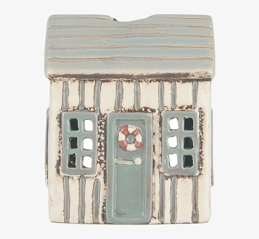 Ljuslykta Løkken Creme/Grå från IB Laursen, keramik