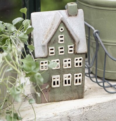 Ljuslykta Nyhavn Vindskupa Grön från IB Laursen i trädgård