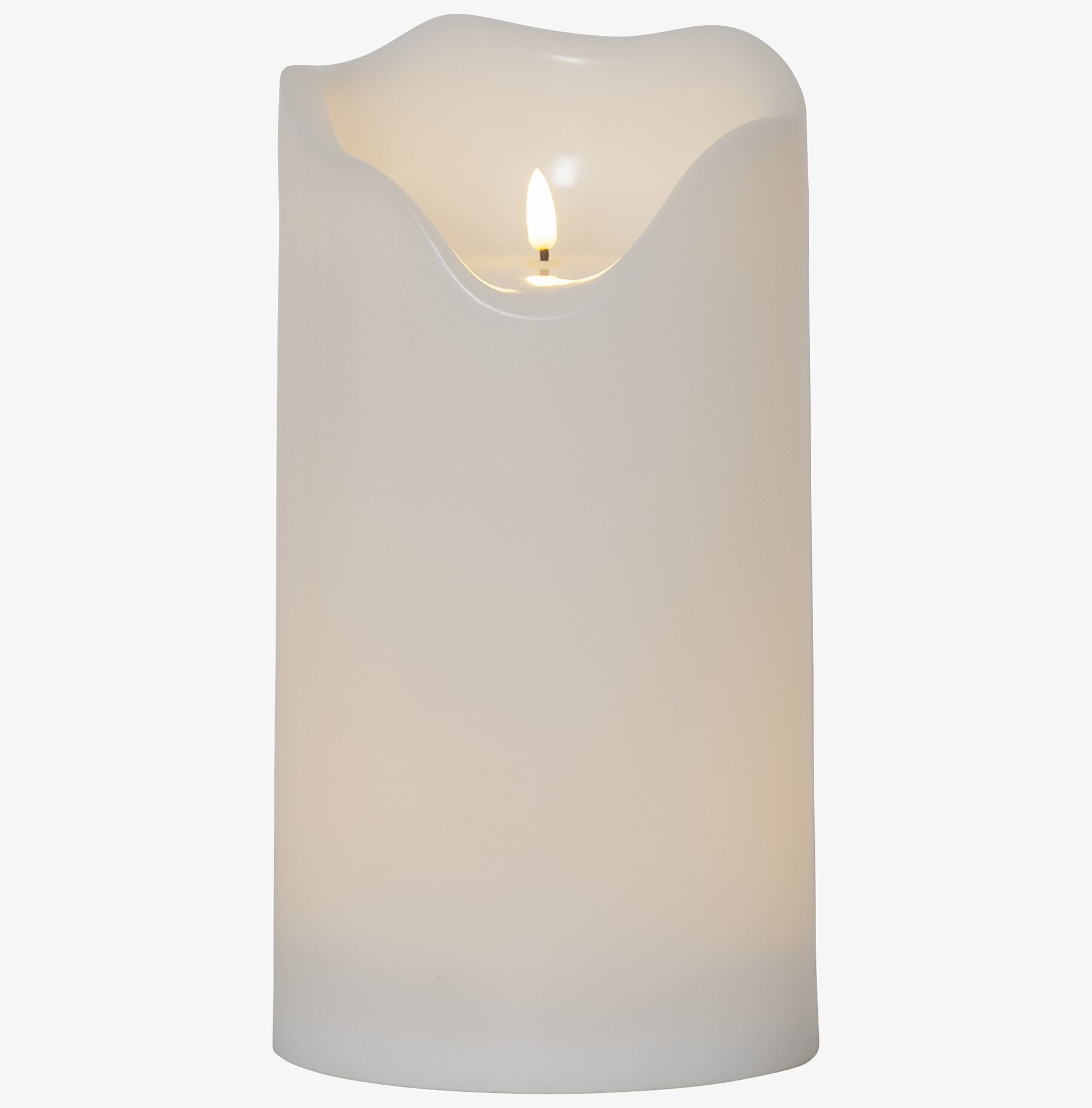 LED Blockljus Flamme Large från Star Trading på bordet