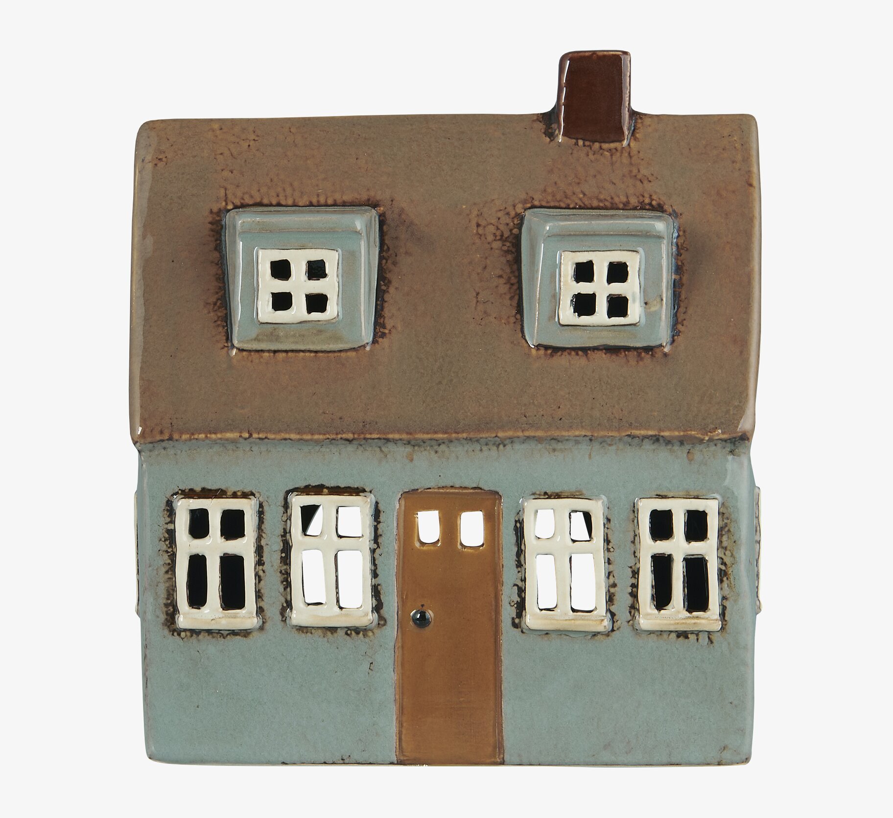 Ljuslykta Nyhavn 2 från IB Laursen i keramik, husform