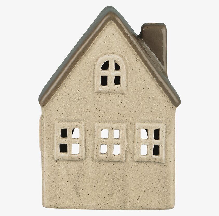 Ljuslykta Keramikhus Liten Natur från IB Laursen i keramik