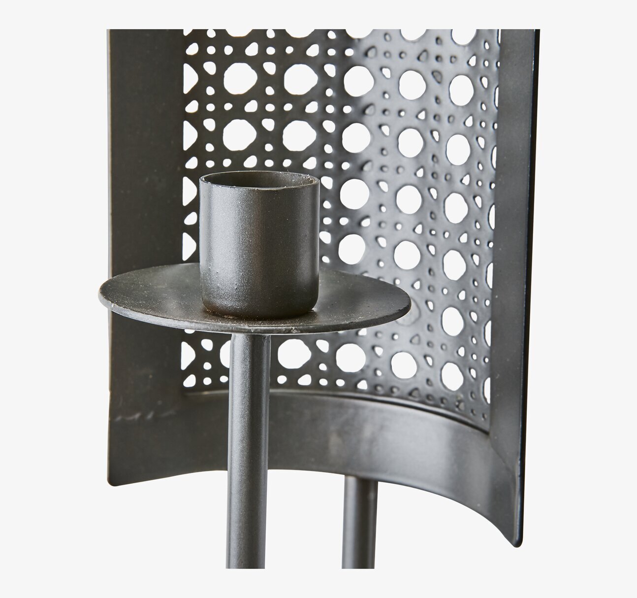 Bild av elegant väggljushållare med intrikat design