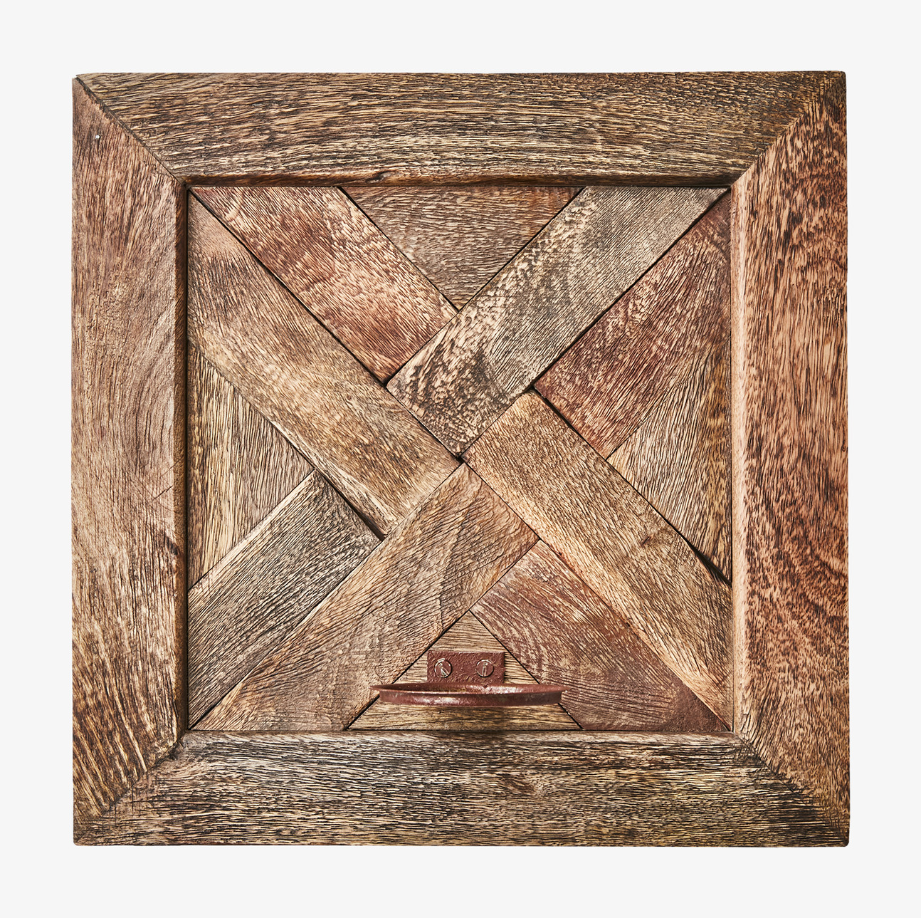 Väggljushållare Vector Brun 40x40cm från Affari i trä