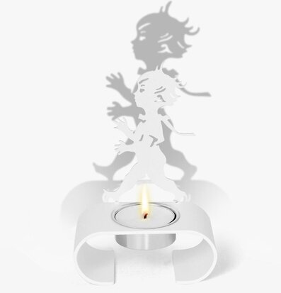 Bild av elegant och minimalistisk värmeljushållare