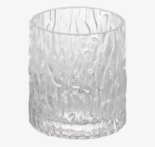 Ljuslykta Bubblig Liten från Storefactory med bubbelmönster